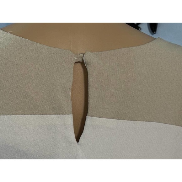 Dressbarn Black & white Baggy Style Women Dress With Cold Sleeves Size 4 - Picture 4 of 11